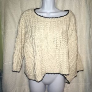 VS cropped bulky sweater L